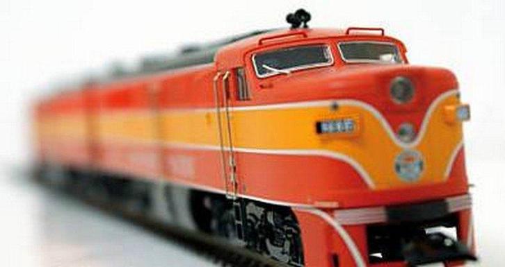 Marklin 37613 Amerikaanse treinset Southern pacific railroad, Hobby en Vrije tijd, Modeltreinen | H0, Zo goed als nieuw, Locomotief