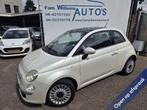 Fiat 500 1.2 clima Panoramadak Leder automaat, Euro 5, Gebruikt, 1242 cc, 4 cilinders