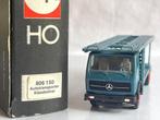 Herpa 806150: MB Autotransporter Kässbohrer, Hobby en Vrije tijd, Modelauto's | 1:87, Ophalen of Verzenden, Gebruikt, Bus of Vrachtwagen