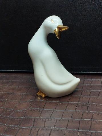 porseleinen gans Vintage vergulding beschikbaar voor biedingen