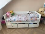 Uitschuifbare ikea bed, Ophalen, Zo goed als nieuw, 180 cm of meer, 85 tot 100 cm
