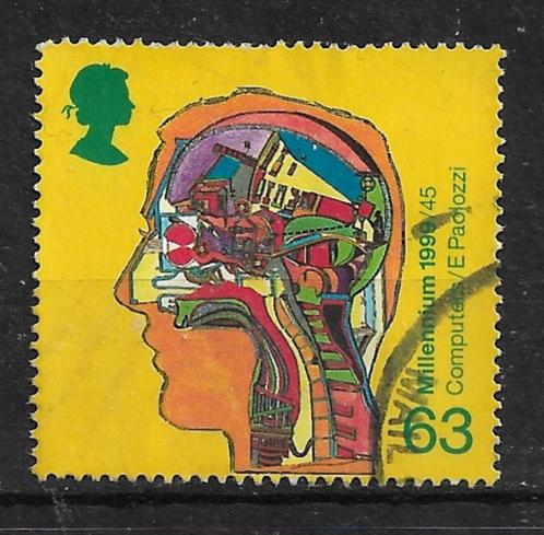 183-25 Engeland 1999 / Milleniumzegel nom. 52p, Postzegels en Munten, Postzegels | Europa | UK, Gestempeld, Verzenden