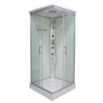 Complete Gesloten Douchecabine 80x80x210 met Dak Kitvrij, Doe-het-zelf en Verbouw, Sanitair, Sanotechnik, Office@sanotechnik.com