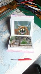 Lynx - 80 kl. foto's in kleine foto-album, Verzenden, Zo goed als nieuw, Wild dier, Overige typen