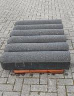 Te koop 6 stootbanden, Ophalen, Zo goed als nieuw, Beton, Minder dan 100 cm