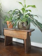 grote vintage bloempot, bruin-zwart-groen Oosterse stijl Ø19, Ophalen, Nieuw