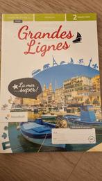 Nieuw in folie Grandes Lignes 2 HAVO/ VWO deel A en B, Boeken, Schoolboeken, Ophalen of Verzenden, Nieuw, HAVO, Frans