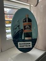 Glacoide reclamebord Kaptein schiedam de cock 1949 jenever, Verzamelen, Merken en Reclamevoorwerpen, Ophalen of Verzenden, Gebruikt