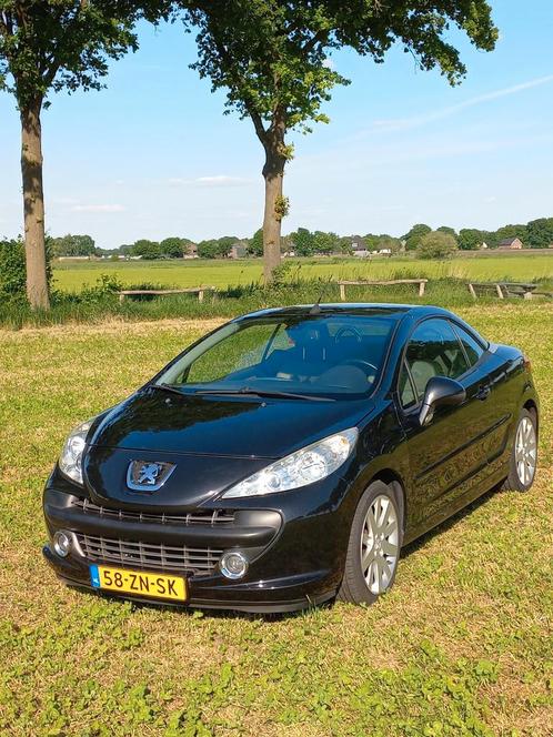 Peugeot 207 1.6 16V CC 110KW 2008 Zwart, Auto's, Peugeot, Particulier, Airconditioning, Boordcomputer, Climate control, Cruise Control
