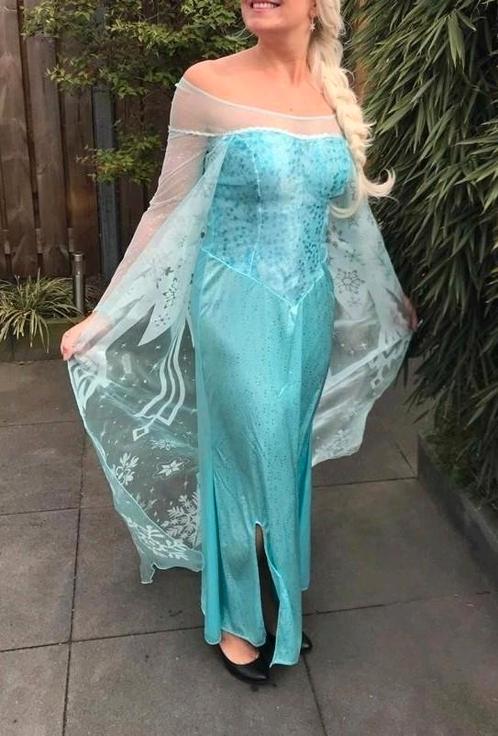 Mooie Frozen Elsa jurk NIEUW!, Kleding | Dames, Carnavalskleding en Feestkleding, Nieuw, Kleding, Maat 42/44 (L), Ophalen of Verzenden
