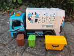 Playmobile citylife vuilniswagen met knipperlicht 70885, Ophalen of Verzenden, Gebruikt