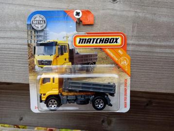 M.A.N TGS kiepwagen Matchbox beschikbaar voor biedingen