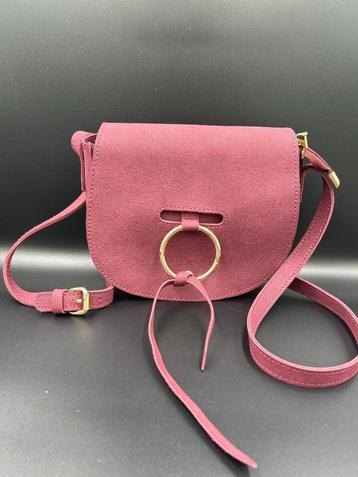 Paarse/Wijnkleurige Johanna Damestas – Schoudertas/Crossbody beschikbaar voor biedingen