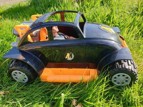 Vintage Grote ACTION MAN SUPER TURBO CAR en Action man Pop, Kinderen en Baby's, Speelgoed | Actiefiguren, Gebruikt, Verzenden