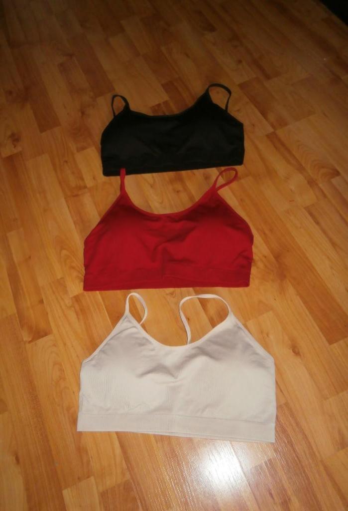 3 fijne naadloze bralettes XXL 2XL 3 kleuren als nieuw., Kleding | Dames, Ondergoed en Lingerie, BH, Overige kleuren, Ophalen of Verzenden
