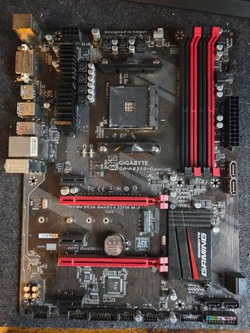  Gigabyte GA-AB350-Gaming moederbord – AM4 socket beschikbaar voor biedingen