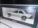 Norev 1/18 Mercedes 190E Wit - Nieuw in doos, F, Auto, Norev, Ophalen of Verzenden