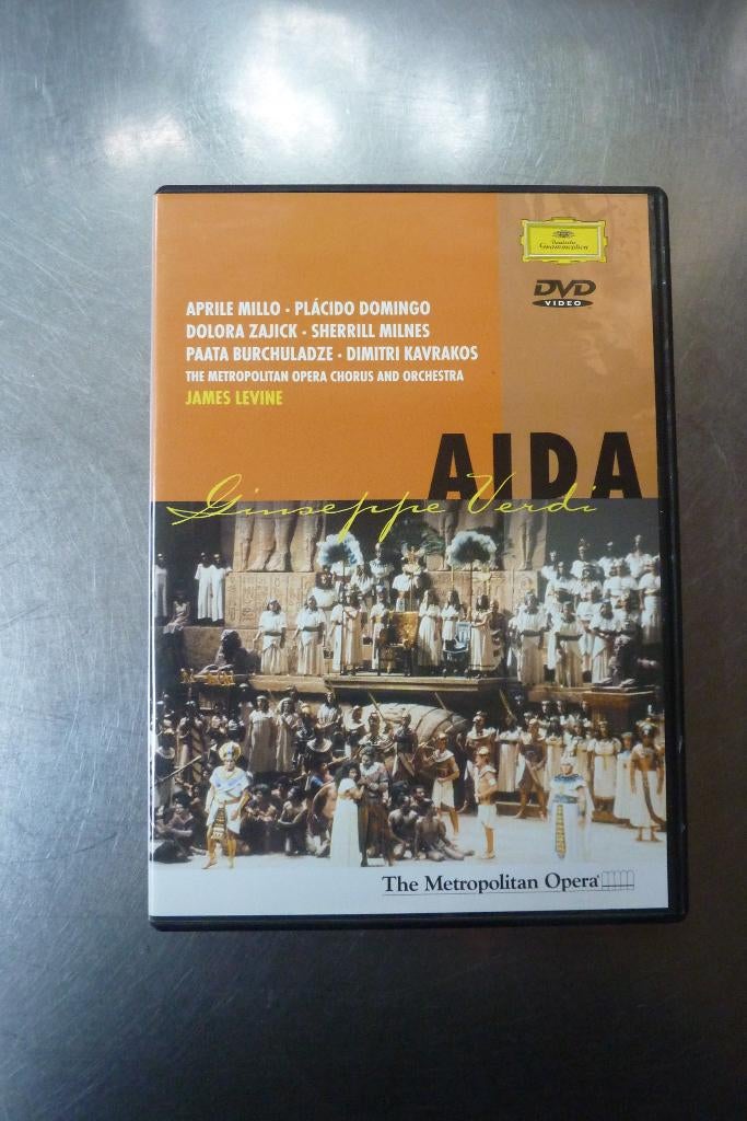 Verdi Aida Metropolitan Opera Orchestra, James Levine, Cd's en Dvd's, Alle leeftijden, Ophalen of Verzenden, Zo goed als nieuw