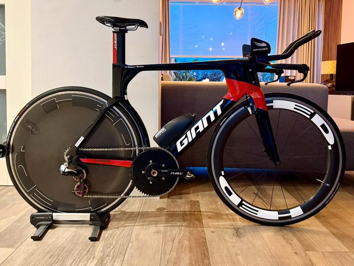 Giant Trinity Advanced SL (M) nieuw gespoten & opgebouwd, Fietsen en Brommers, Fietsen | Racefietsen, Zo goed als nieuw, Giant