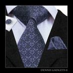 Dennis Gadgets: 100 % zijden stropdas ( 3 delig !! ) DG 3030, Kleding | Heren, Stropdassen, Ophalen of Verzenden, Nieuw, Grijs