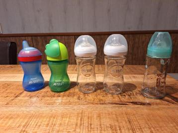 NIEUWE babyflessen (Philips, Dodie) + Alecto flessenwarmer beschikbaar voor biedingen