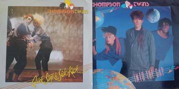 2X LP THOMPSON TWINS QUICK STEP SIDE KICK INTO THE GAP beschikbaar voor biedingen