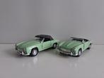 Modelauto's (Mercedes-Benz 190 SL), Hobby en Vrije tijd, Modelauto's | 1:43, Ophalen of Verzenden, Zo goed als nieuw, Auto, Overige merken