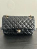 Chanel flap bag, Sieraden, Tassen en Uiterlijk, Tassen | Damestassen, Gebruikt, Ophalen of Verzenden, Schoudertasje, Zwart