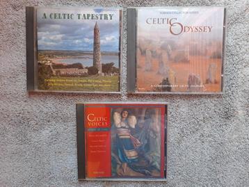 3 CD's Ierse Keltische Muziek - Topconditie! beschikbaar voor biedingen