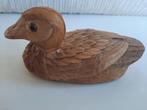 Vintage wilde eend lokvogel - van Maïskolven, Ophalen of Verzenden