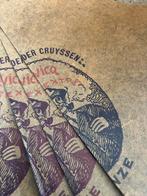 OUDE TABAKSZAK VAN DER CRUYSSEN, Verzamelen, Rookartikelen, Aanstekers en Luciferdoosjes, Ophalen of Verzenden, Zo goed als nieuw