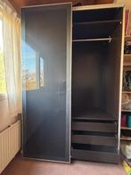 PAX kledinghangkast Ikea met lades en schuifdeuren, Huis en Inrichting, 100 tot 150 cm, 75 cm of meer, Zo goed als nieuw, Modern