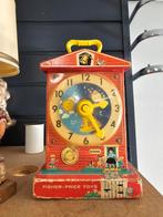 Speelgoed antieke Price Music Box Teaching Clock 1968, Antiek en Kunst, Antiek | Speelgoed, Ophalen of Verzenden