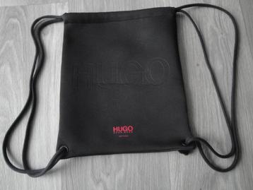 LEUKE ZWARTE "HUGO BOSS" TAS met TREKKOORD beschikbaar voor biedingen