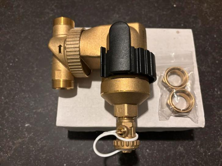 Ue022wh spirotrap mbc vuilafscheider van Spiortech 22mm NIEU, Doe-het-zelf en Verbouw, Geisers en Boilers, Zo goed als nieuw, Onderdeel