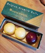 Belgian aramith biljart balls, Sport en Fitness, Biljarten en Poolen, Ophalen of Verzenden, Zo goed als nieuw, Keu of Ballen