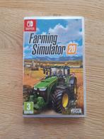 Nintendo switch farming simulator 20, Vanaf 3 jaar, Simulatie, Ophalen of Verzenden, 1 speler