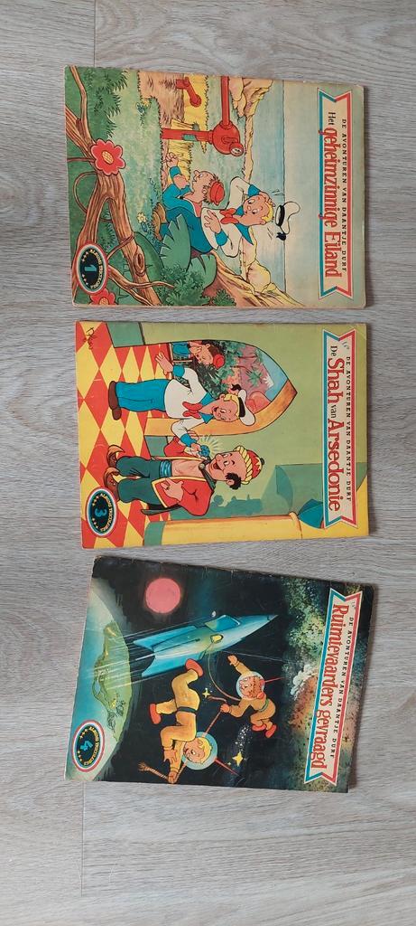 Daantje Durf - 3 Avonturen, Boeken, Stripboeken, Gelezen, Meerdere stripboeken, Ophalen of Verzenden