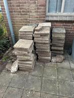Tuintegels, Tuin en Terras, Ophalen, Gebruikt, Beton, Terrastegels