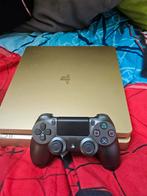 Limited edition slim goud Gouden Playstation 4 ps4, Spelcomputers en Games, Ophalen of Verzenden, Gebruikt, Met 1 controller, Slim