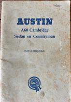 Instructieboekje Austin A60 Cambridge (Sedan en Countryman), Ophalen of Verzenden