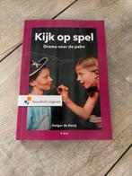 Kijk op Spel - Drama voor de Pabo, Boeken, Ophalen of Verzenden, Alpha, Gelezen, HBO