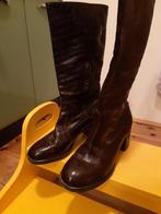 Bruine Jan Jansen dameslaarzen maat 37,5, Ophalen, Gedragen, Bruin, Hoge laarzen