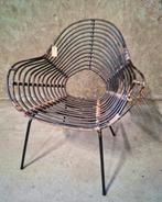 Rohé rattan stoel jaren 50, Ophalen, Gebruikt, ., .