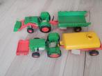 Playmobil shovel en tractor met aanhangers, Ophalen of Verzenden, Gebruikt, Los playmobil
