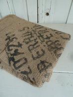 Stoere jute zak met tekst.  Brocante, Antiek en Kunst, Curiosa en Brocante, Ophalen of Verzenden