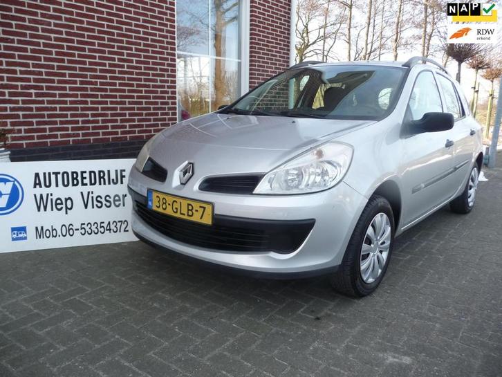 Renault Clio Estate 1.2-16V Expression, Auto's, Renault, Bedrijf, Te koop, Clio, ABS, Airbags, Airconditioning, Boordcomputer