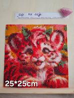 Diamond Painting Welpje 25x25cm, Ophalen of Verzenden, Nieuw, Knutselwerk