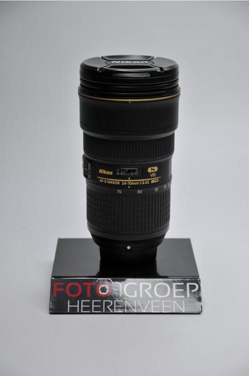 Nikon AF-S Nikkor 24-70mm f/2.8E ED VR (Heerenveen), Audio, Tv en Foto, Fotografie | Lenzen en Objectieven, Zo goed als nieuw