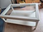 Gratis witte salontafel, 100 tot 150 cm, Zo goed als nieuw, Minder dan 50 cm, Rechthoekig